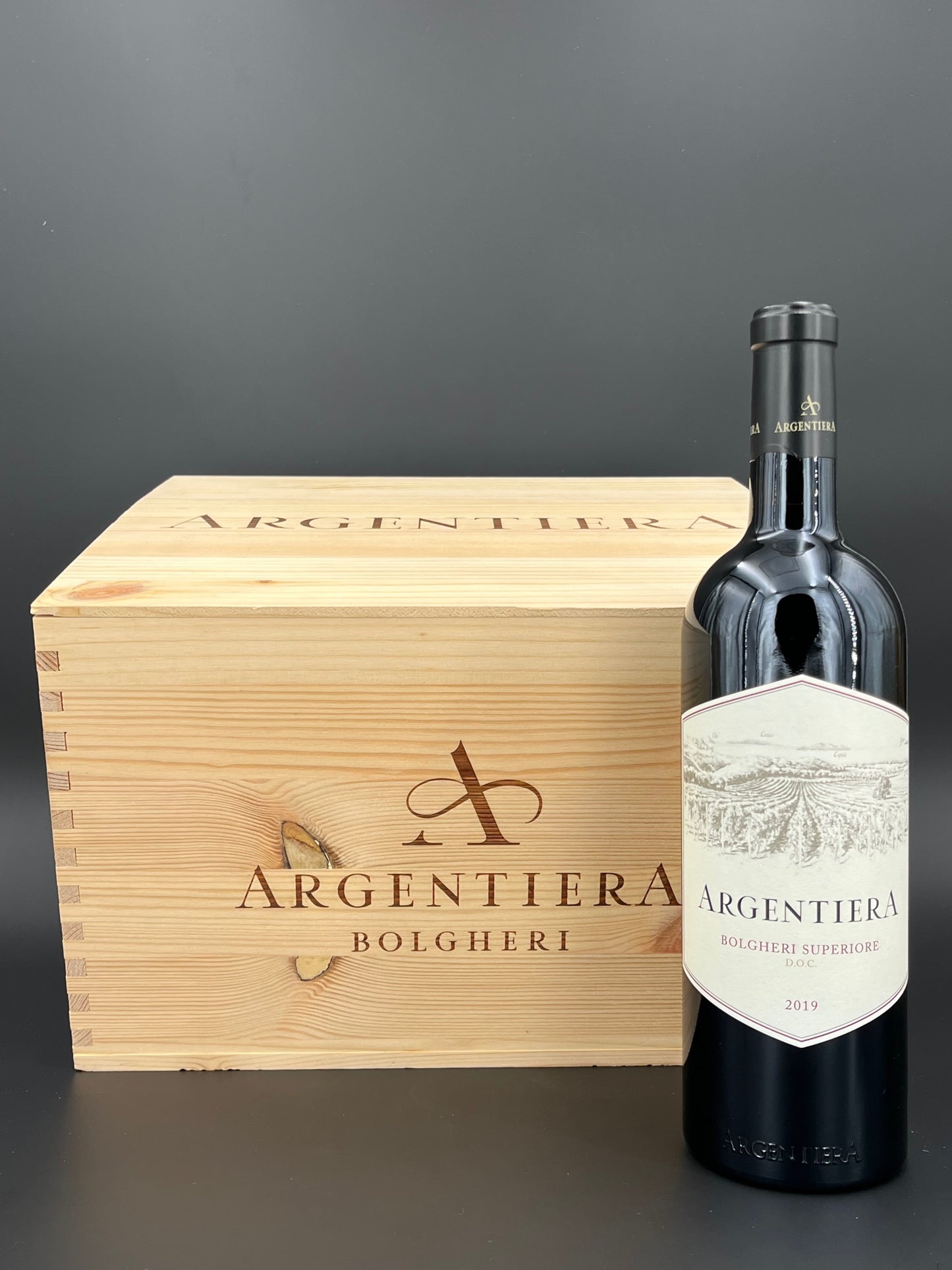 "Argentiera" Bolgheri Superiore 6-er OHK | Tenuta Argentiera