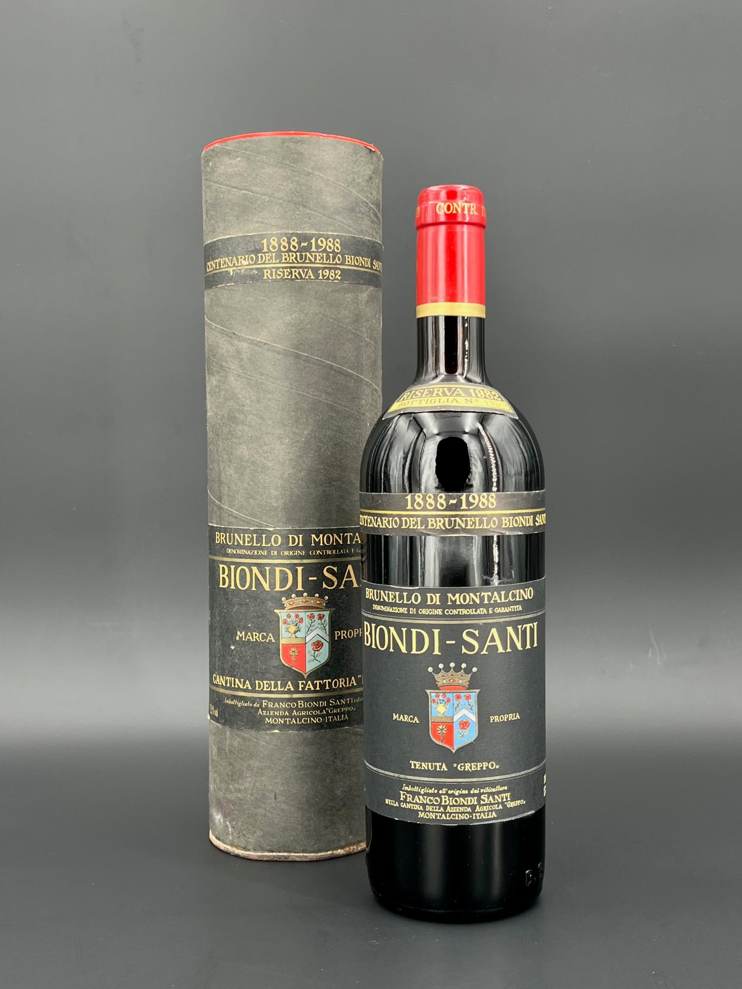 Brunello di Montalcino Riserva Normalflasche mit OK | Biondi Santi | Tenuta Il Greppo