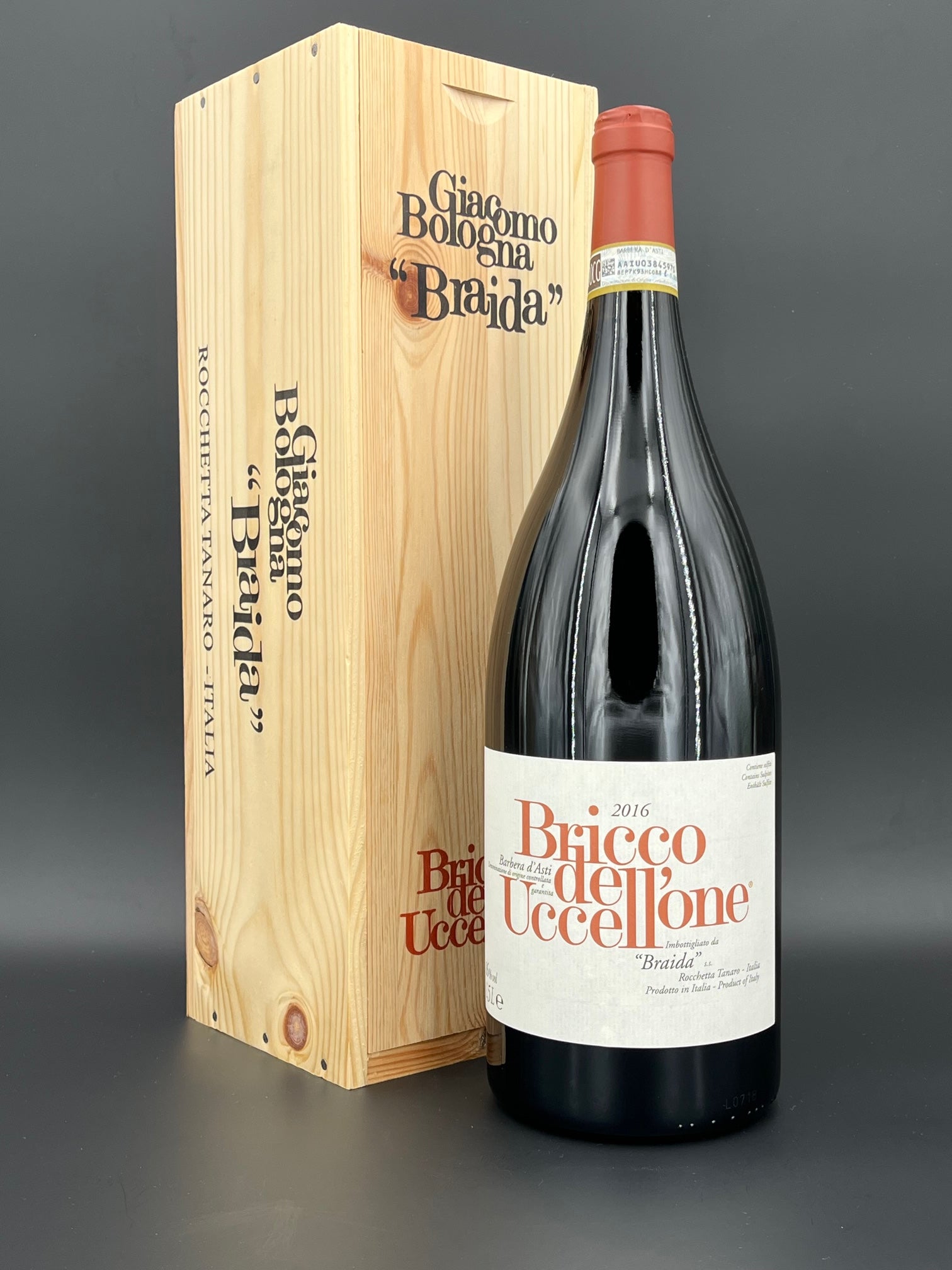 "Bricco dell´Uccellone" Barbera d´Asti 2016 Magnum in OHK | Braida di Giacomo Bologna