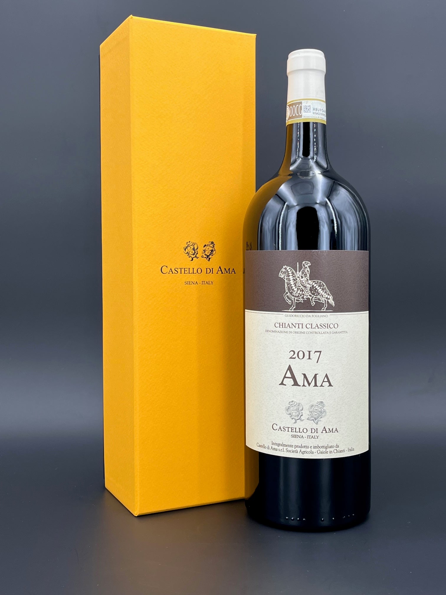 "Ama" Chianti Classico Magnum im Originalkarton | Castello di Ama