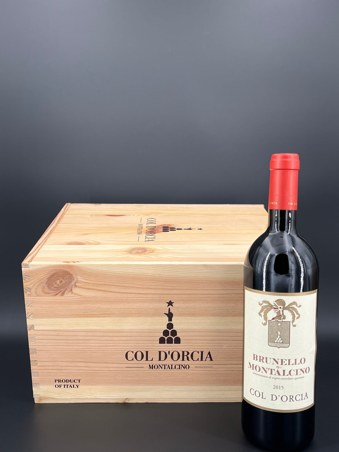 Brunello di Montalcino "etichetta vecchia" 2015 DOCG 6-er OHK | Col d` Orcia