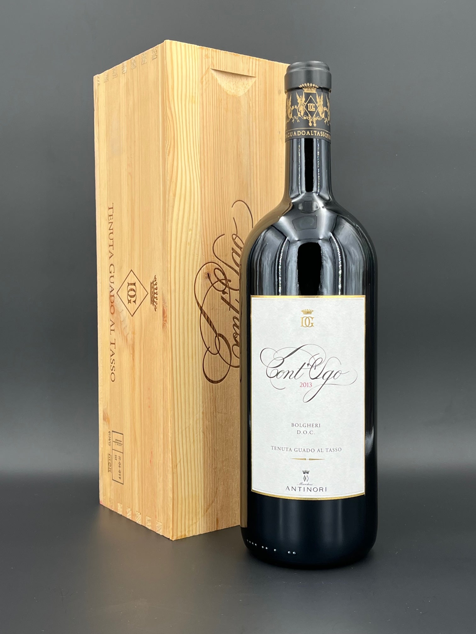 „Cont´Ugo“ Rosso Bolgheri DOC 2013 Magnum in OHK | Antinori Tenuta Guado al Tasso