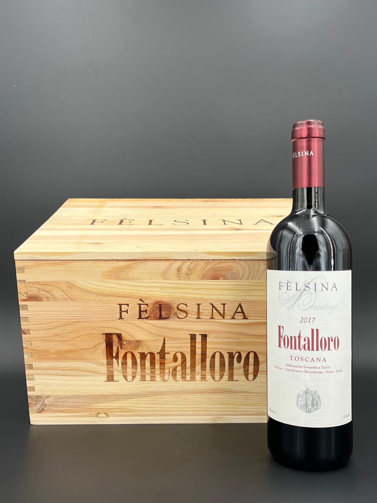 "Fontalloro" Rosso Toscana 2017 6-er OHK | Fèlsina