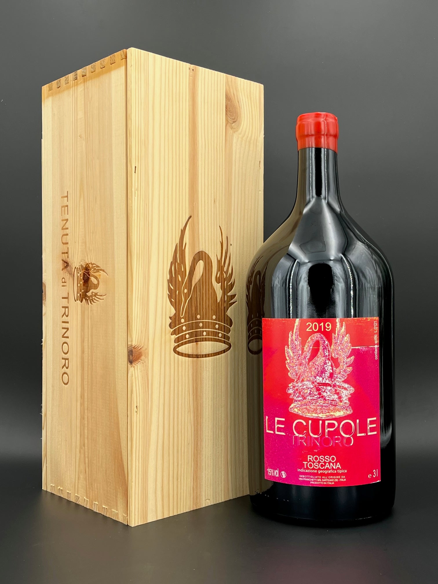 "Le Cupole di Trinoro" Rosso Toscana 2019 Doppelmagnum in OHK | Tenuta di Trinoro