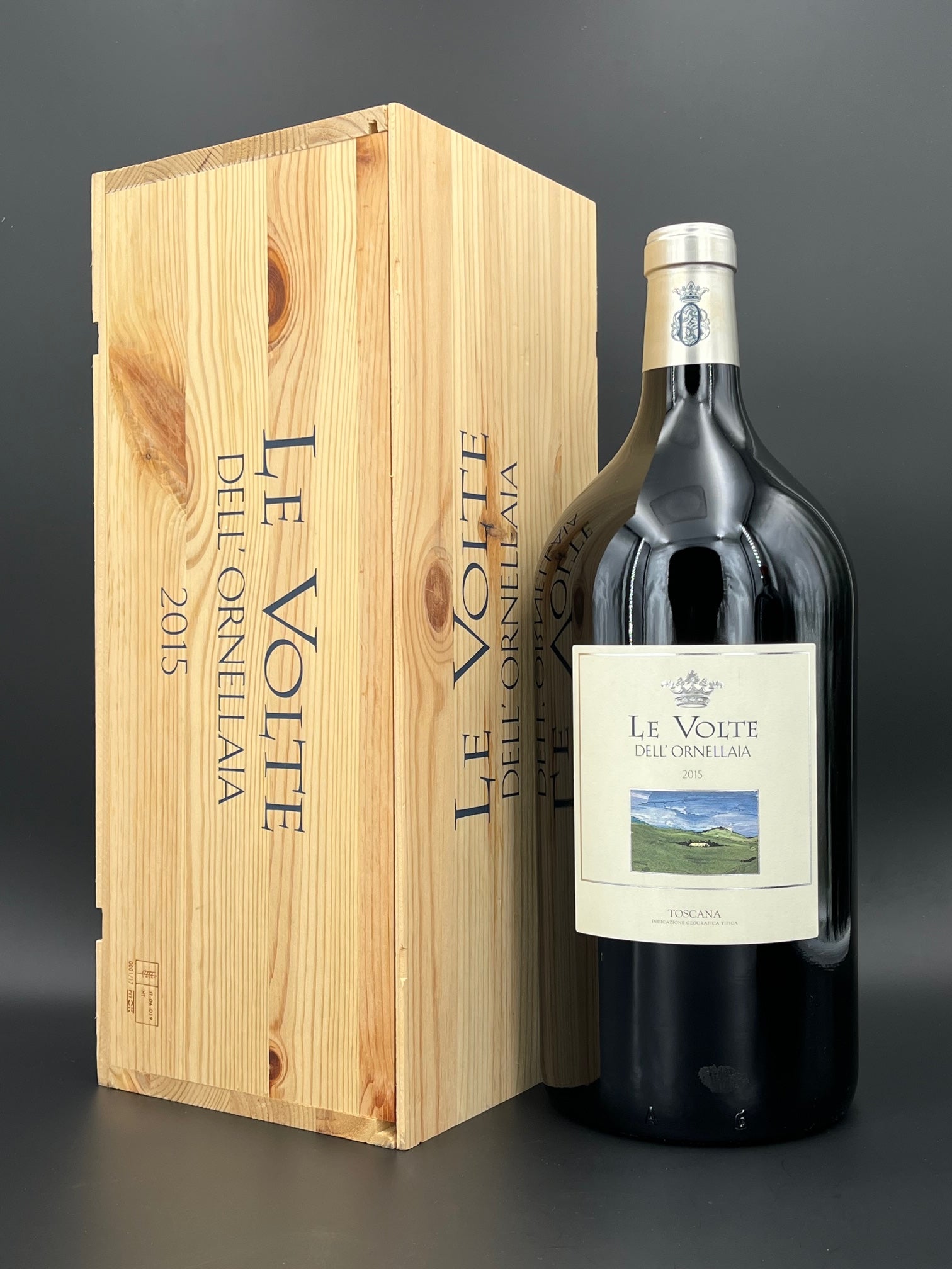 „Le Volte“ Rosso Toscana IGT 2015 Doppelmagnum in OHK | Tenuta dell´Ornellaia