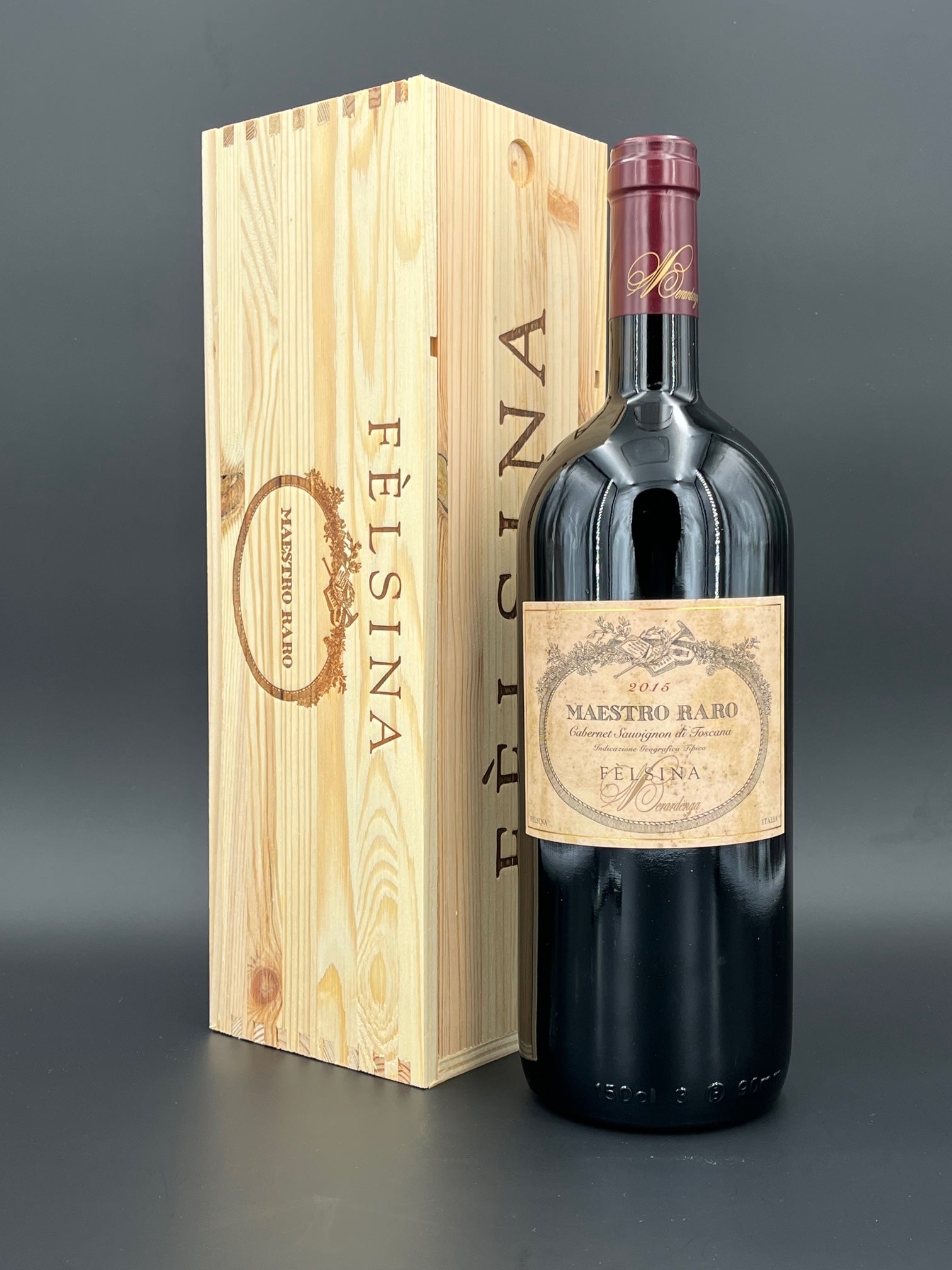 "Maestro Raro" Cabernet di Toscana 2015 Magnum in OHK | Fèlsina