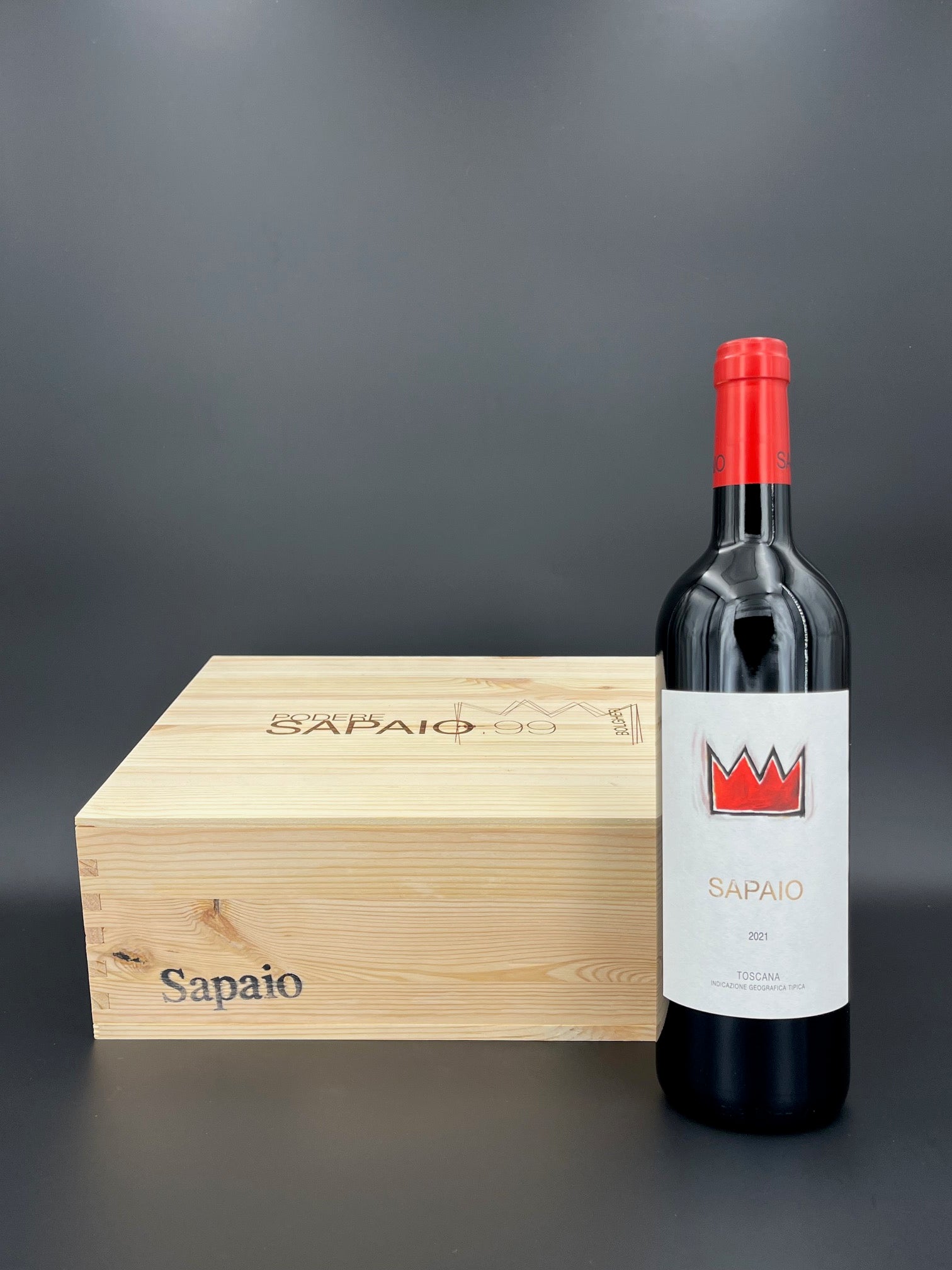 "Sapaio" Rosso Toscana IGT 2021 3er OHK | Podere Sapaio