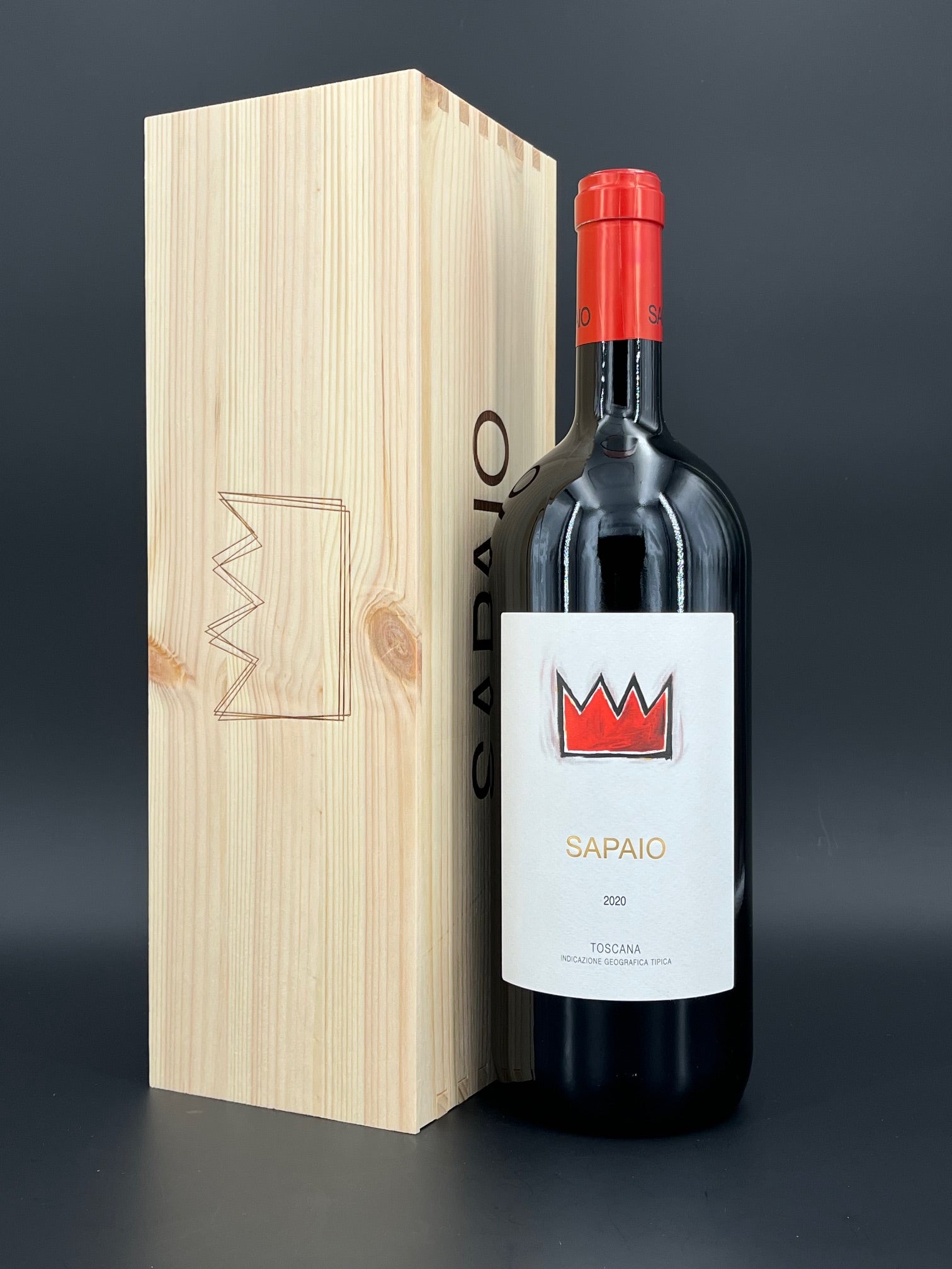 "Sapaio" Rosso Toscana IGT 2020 Magnum in OHK | Podere Sapaio