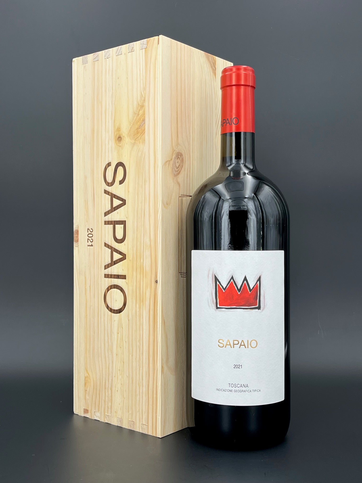 "Sapaio" Rosso Toscana IGT 2021 Magnum in OHK | Podere Sapaio