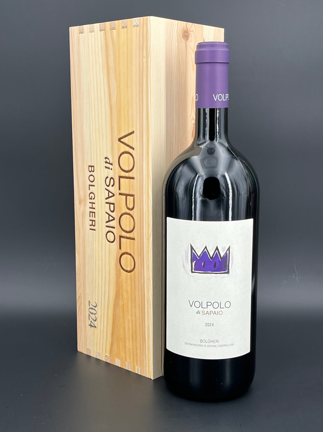 "Volpolo di Sapaio" Rosso Bolgheri DOC 2024 Biologico Magnum in OHK | Podere Sapaio