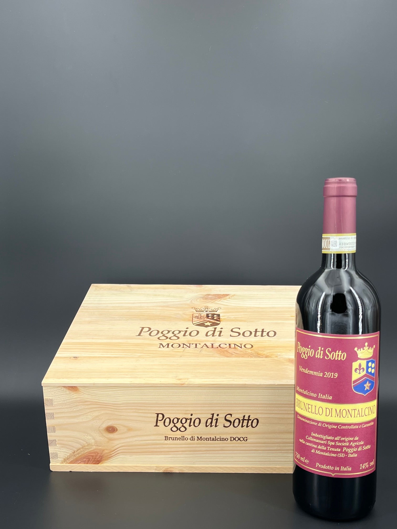 Brunello di Montalcino DOCG 2019 3-er OHK | Poggio di Sotto