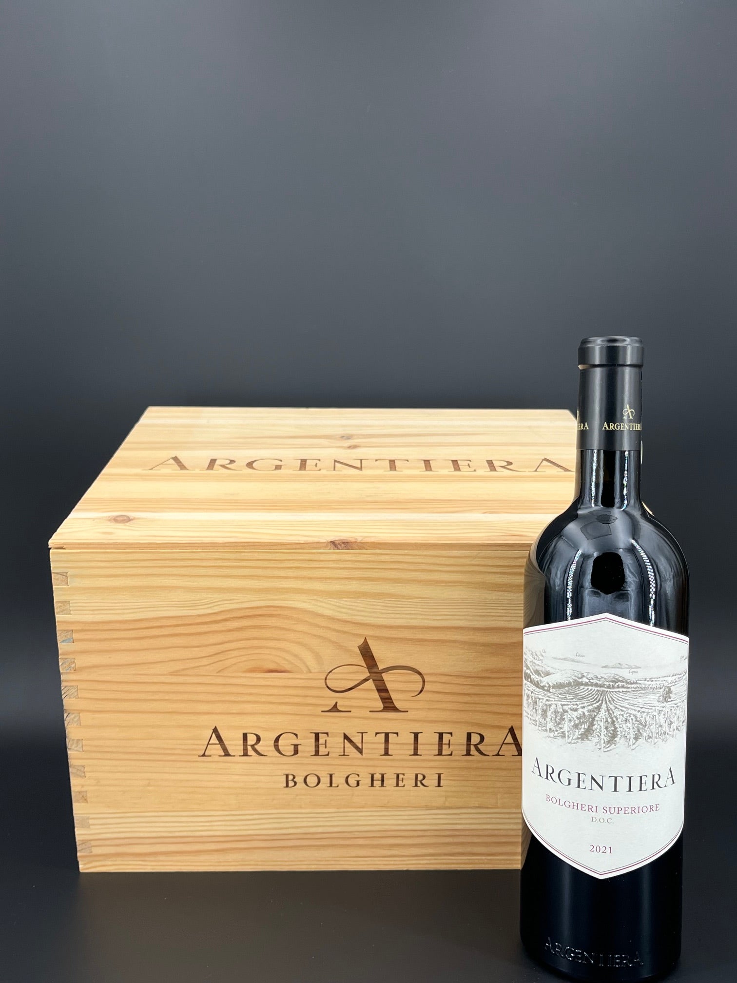 "Argentiera" Bolgheri Superiore 2021 6-er OHK | Tenuta Argentiera