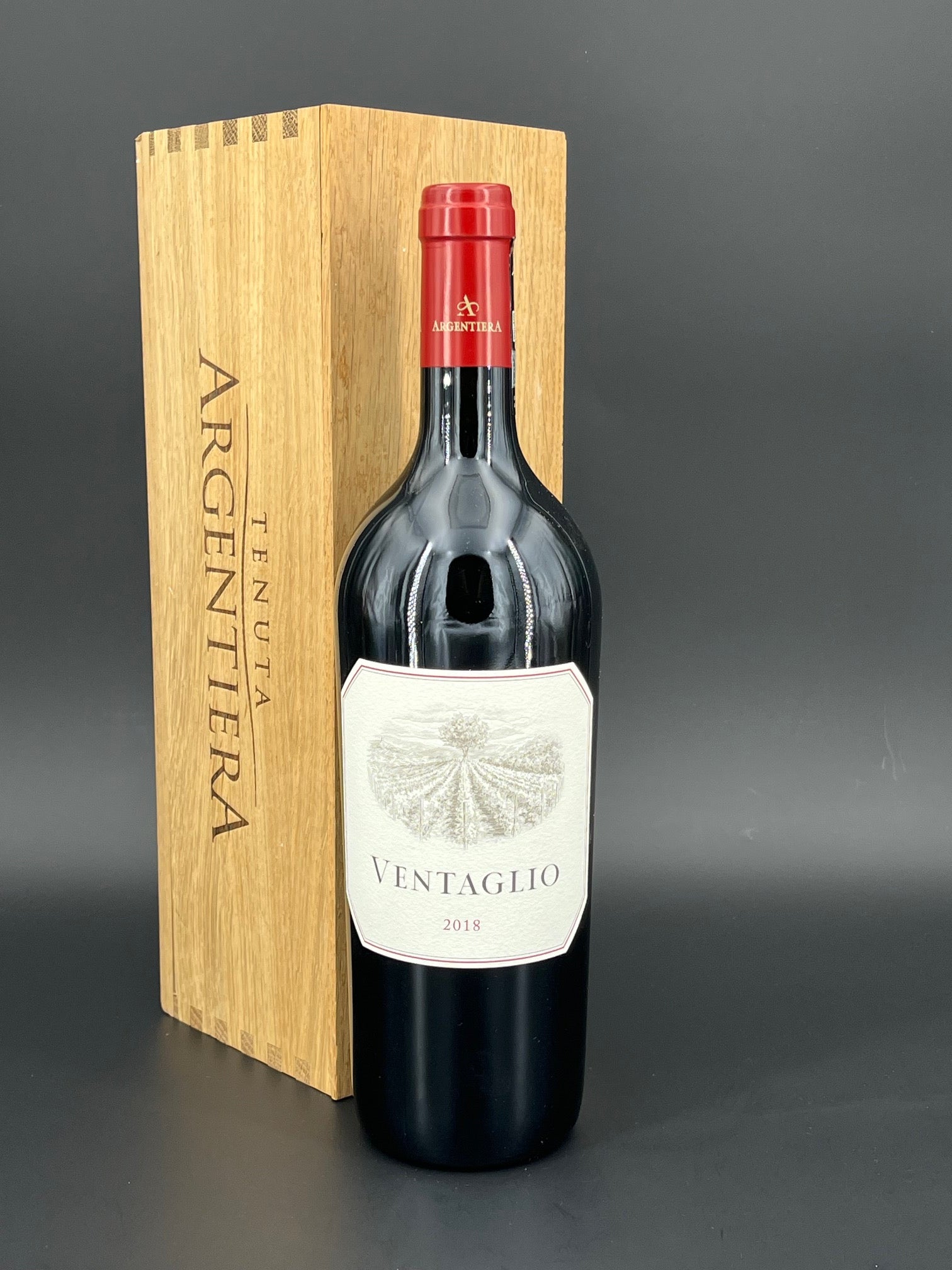 "Ventaglio" Rosso Toscana IGT 2018 Normalflasche in OHK | Tenuta Argentiera