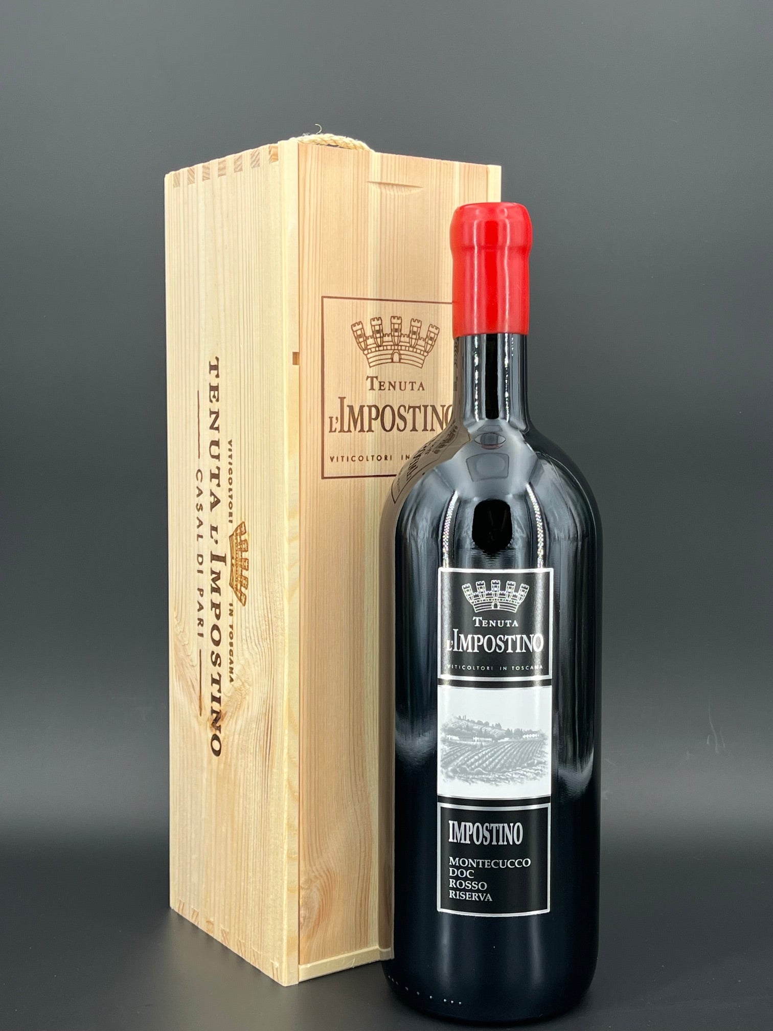 "Impostino" Montecucco Riserva 2017 DOC Magnum in OHK  | Tenuta L`Impostino