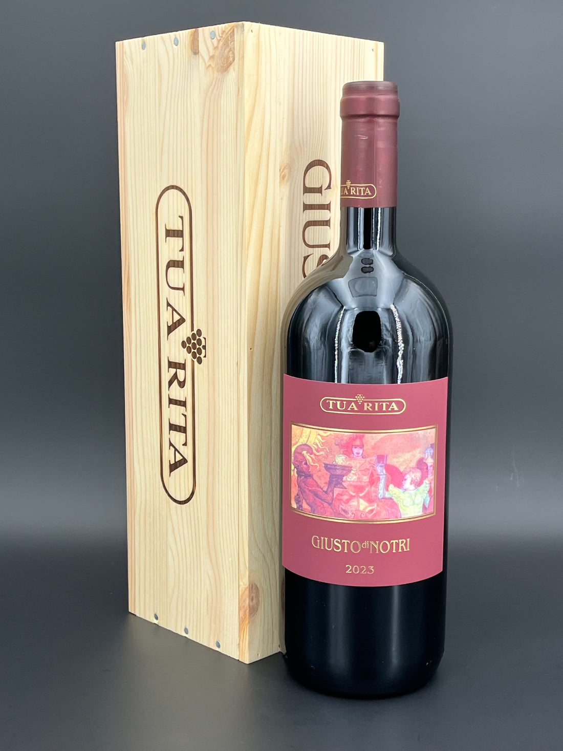 "Giusto di Notri" Rosso Toscana IGT 2023 Magnum in OHK | Tua Rita