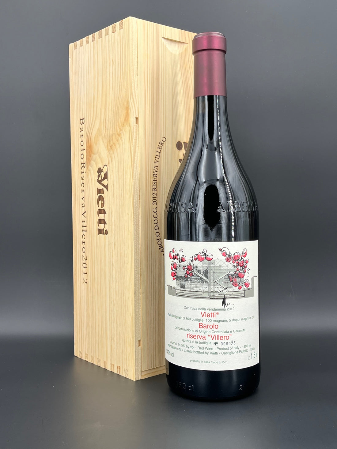 "Villero" Barolo Riserva 2012 Magnum in OHK | Vietti