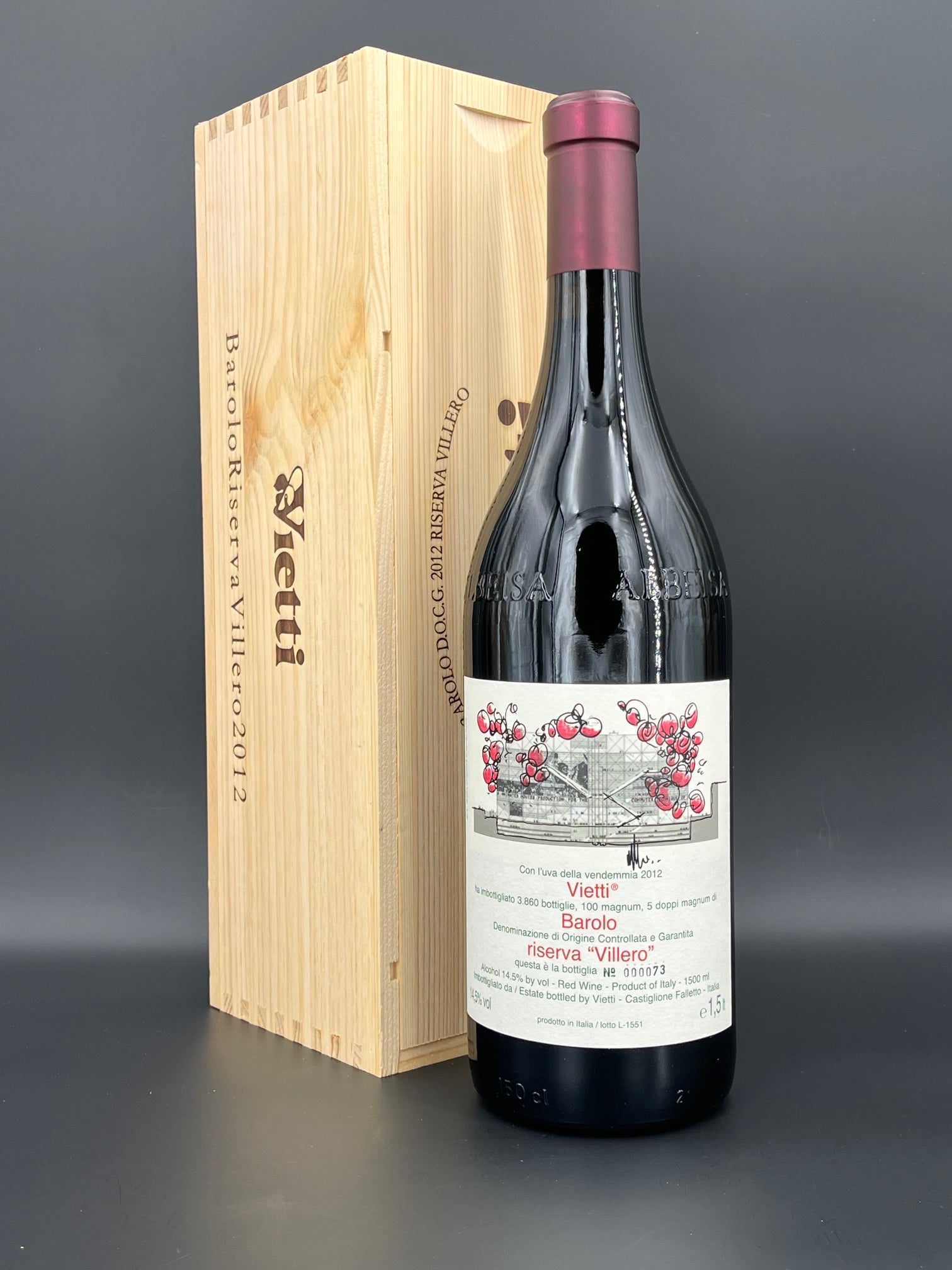 "Villero" Barolo Riserva 2012 Magnum in OHK | Vietti