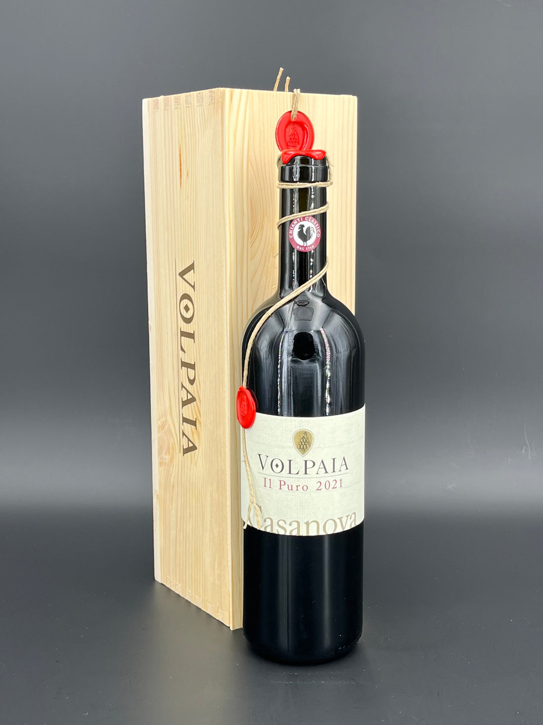 "Il Puro" Chianti Classico Gran Selezione Casanova DOCG 2021 Biologico Normalflasche in OHK | Castello di Volpaia